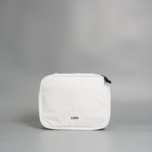 Zip Sealed Plain Tyvek Unify White Clothes Storage Bag