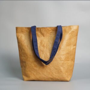 Plain Tyvek Unify Brown Shopping Tote Bag