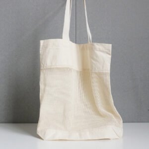 Sewing Plain Cotton Canvas Shopping Tote Bag