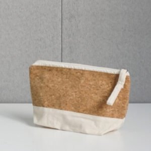 Sewing Plain Pu Cosmetic Makeup Bag