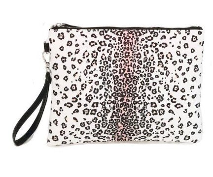 leopard cosmetic bag