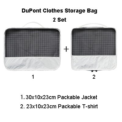 storage bags size